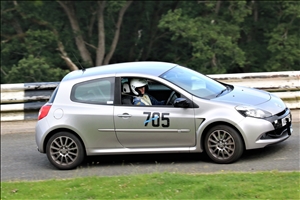 Jonathan Birrell was the first to rewrite the record books in his Clio  (Steve Wilkinson)