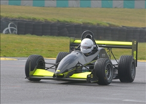 Despite not having driven for a year, Chris Jones took a well-deserved run-off win (Neil Lambert)