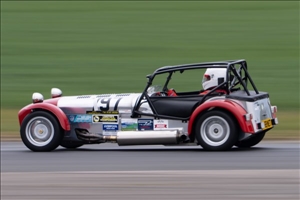 Matt Bramall went well despite fading brakes (Hedley Bennett)