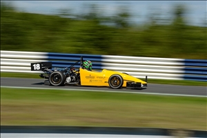Ethan Faulkner again showed his speed and circuit knowledge with a run-off win (Jimmy Graham)
