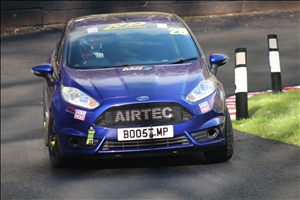 Matthew Parr at Bottom Ess in his Ford Fiesta ST ( Chris Martin )