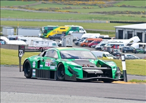 SImon Bainbridge hustles the SBR Crono around Anglesey (Neil Lambert)