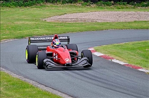 Wallace Menzies took a round win and FTD before an engine failure  (JCB Photography)