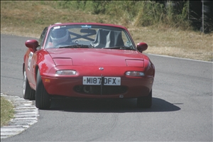 Richard Yapp rounds Museum corner  - Chris Martin