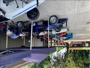 Part of the Formula Ford paddock