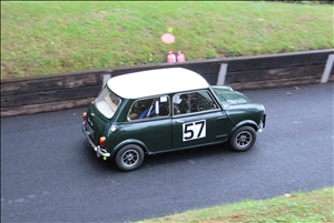 Nick Purdy 1293 Mini leaves the Esses ( Chris Martin)